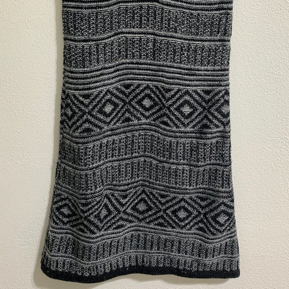 (T205) Ethereal by 🐦 Women's Sz Small Sweater Dress Black & White, Really Cute - Picture 11 of 13